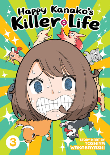 Happy Kanako's Killer Life Vol. 3 (Happy Kanako's Killer Life) book cover by Toshiya Wakabayashi