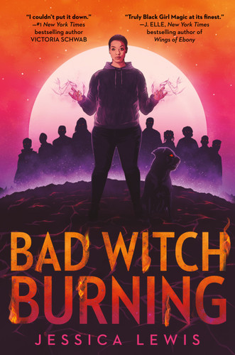 Bad Witch Burning book cover by Jessica Lewis