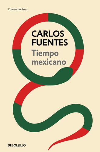 Tiempo mexicano / Mexican Time book cover by Carlos Fuentes