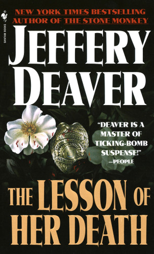 The Lesson of Her Death book cover by Jeffery Deaver