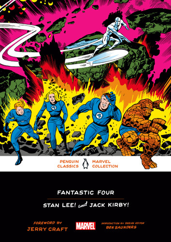 Fantastic Four (Penguin Classics Marvel Collection) book cover by Stan Lee, Jack Kirby