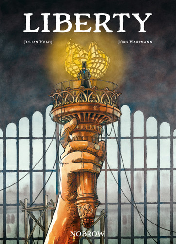 Liberty book cover by Julian Voloj