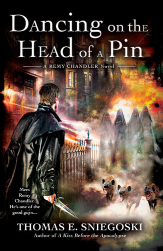 Dancing on the Head of a Pin (A Remy Chandler Novel) book cover by Thomas E. Sniegoski
