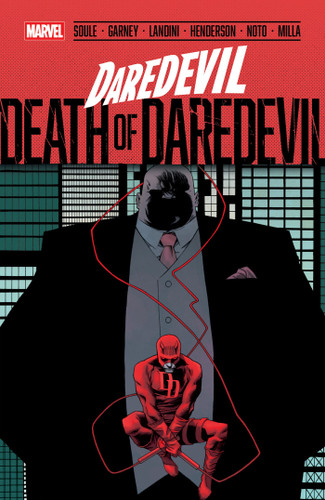 Daredevil: Death of Daredevil (DAREDEVIL: BACK IN BLACK) book cover by Charles Soule, Christos Gage