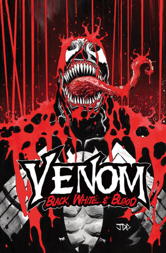 Venom: Black, White & Blood Treasury Edition (VENOM: BLACK, WHITE & BLOOD) book cover by David Michelinie, J.M. DeMatteis