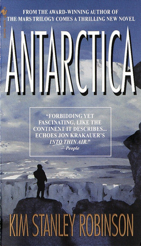 Antarctica: A Novel book cover by Kim Stanley Robinson