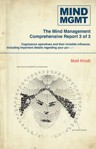 Mind MGMT Omnibus Part 3 book cover by Matt Kindt