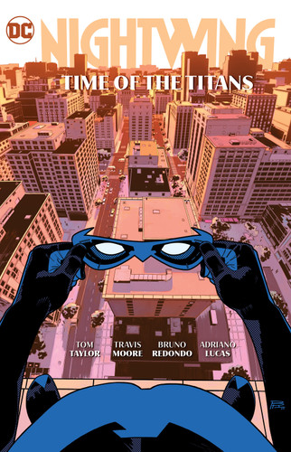Nightwing Vol. 5: Time of the Titans book cover by Tom Taylor, C.S. Pacat