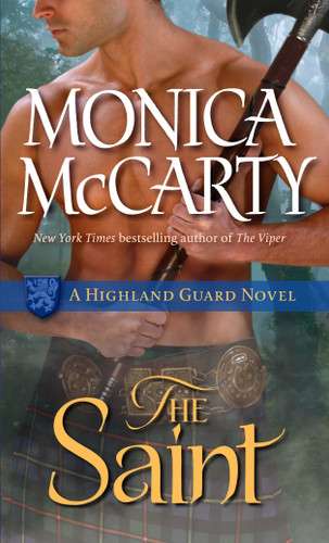 The Saint: A Highland Guard Novel (Highland Guard) book cover by Monica McCarty