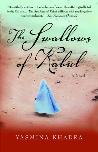 The Swallows of Kabul book cover by Yasmina Khadra