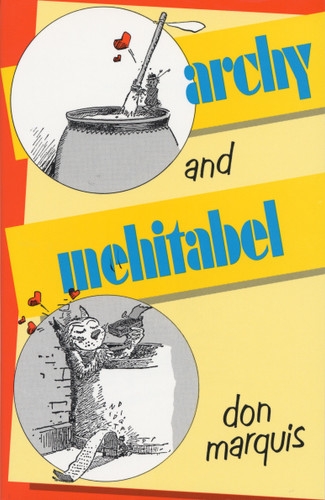 Archy and Mehitabel book cover by Don Marquis