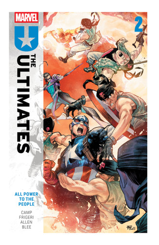 Ultimates By Deniz Camp Vol. 2: All Power to the People (ULTIMATES) book cover by Deniz Camp, Christopher Condon