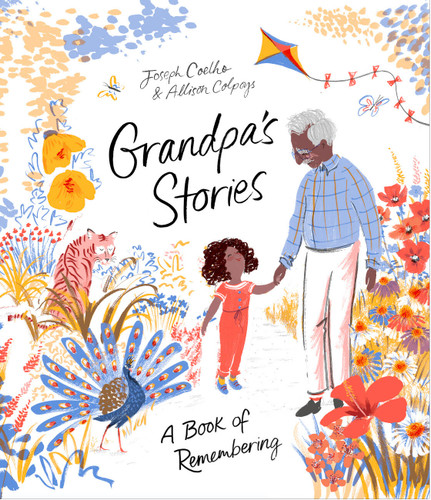Grandpa's Stories book cover by Joseph Coelho