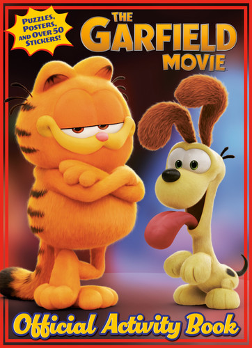 The Garfield Movie: Official Activity Book book cover by Golden Books