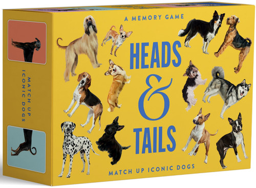 Heads & Tails: A Dog Memory Game: Match Up Iconic Dogs book cover by 