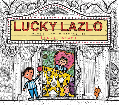 Lucky Lazlo book cover by Steve Light