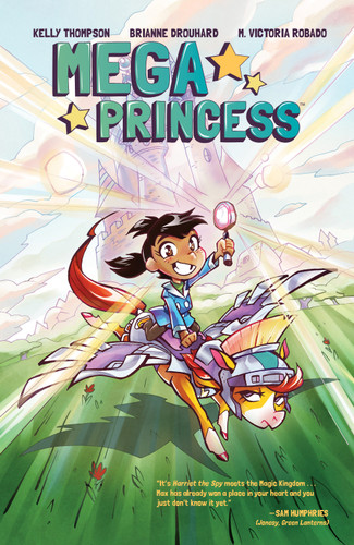 Mega Princess (Mega Princess) book cover by Kelly Thompson