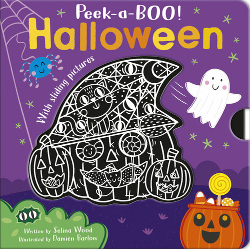Peekaboo! Halloween: With sliding pictures book cover by Selina Wood