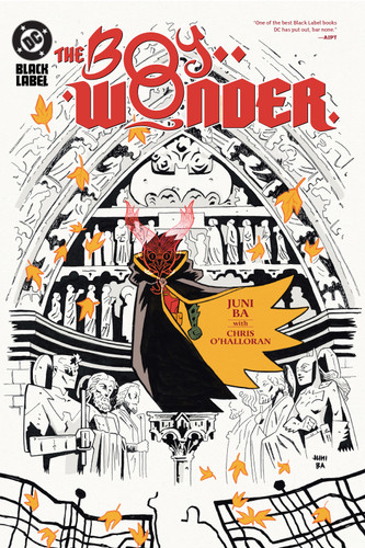 The Boy Wonder book cover by Juni Ba