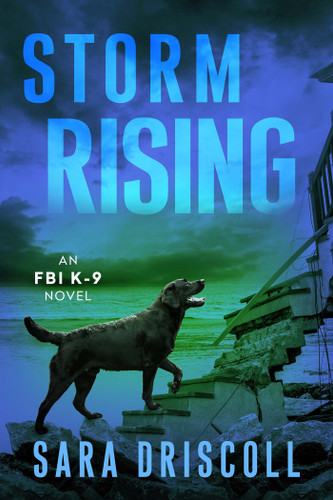 Storm Rising (An FBI K-9 Novel) book cover by Sara Driscoll