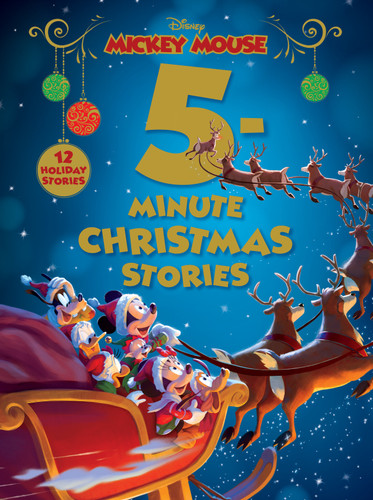 5-Minute Christmas Stories (5-Minute Stories) book cover by Disney Book Group