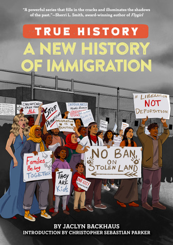 A New History of Immigration (True History) book cover by Jaclyn Backhaus