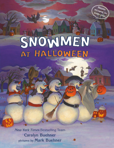 Snowmen at Halloween book cover by Caralyn M. Buehner