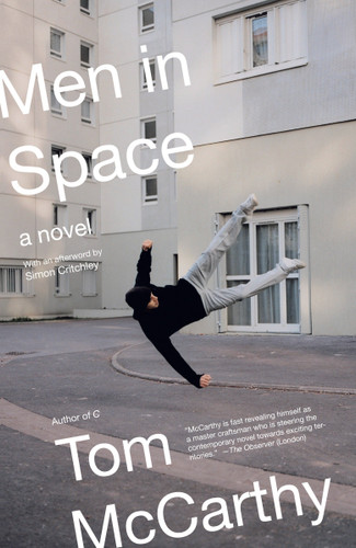 Men in Space book cover by Tom McCarthy