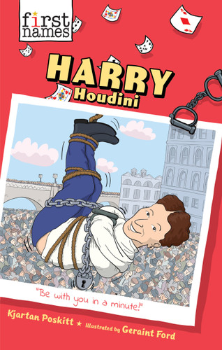Harry Houdini (The First Names Series) book cover by Kjartan Poskitt