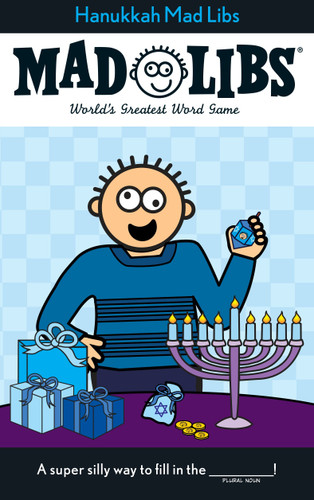Hanukkah Mad Libs: World's Greatest Word Game (Mad Libs) book cover by Mad Libs