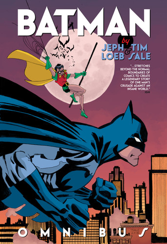 Batman by Jeph Loeb & Tim Sale Omnibus book cover by Jeph Loeb