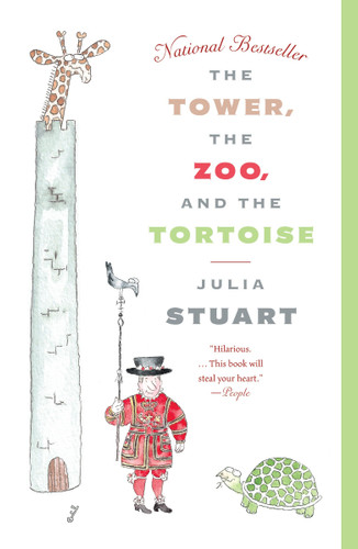 The Tower, the Zoo, and the Tortoise book cover by Julia Stuart