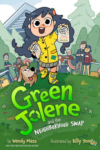 Green Jolene: Green Jolene and the Neighborhood Swap (Disney Planet Possible) book cover by Wendy Mass