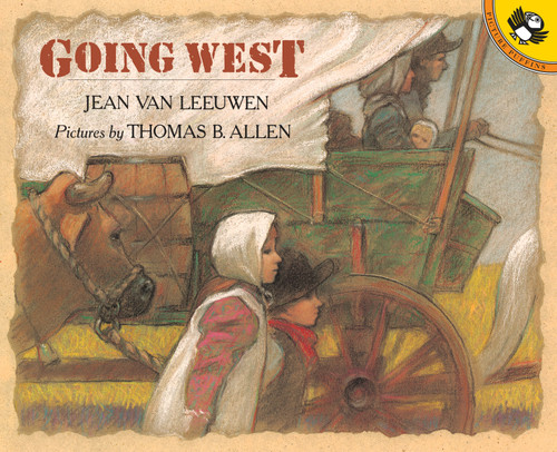 Going West book cover by Jean Van Leeuwen