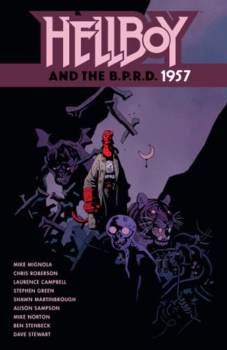Hellboy and the B.P.R.D.: 1957 book cover by Mike Mignola, Chris Roberson