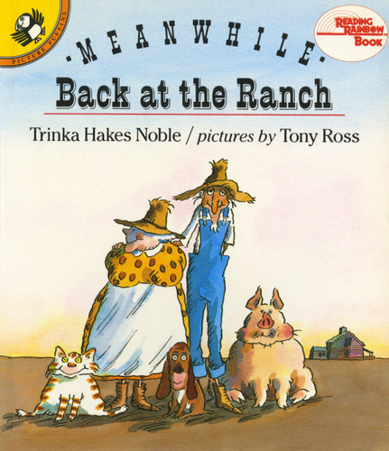Meanwhile Back at the Ranch book cover by Trinka Hakes Noble