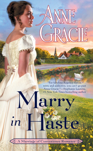 Marry in Haste (Marriage of Convenience) book cover by Anne Gracie