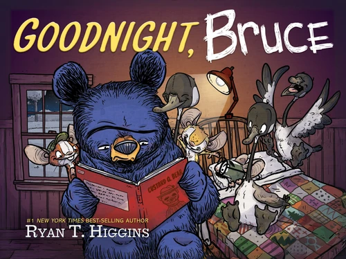 Goodnight, Bruce (Mother Bruce Series) book cover by Ryan T. Higgins