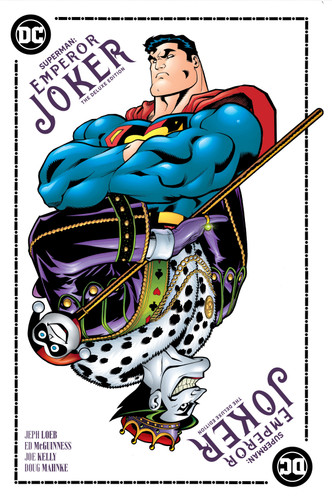 Superman Emperor Joker The Deluxe Edition book cover by Jeph Loeb