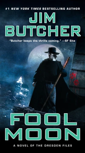 Fool Moon (Dresden Files) book cover by Jim Butcher