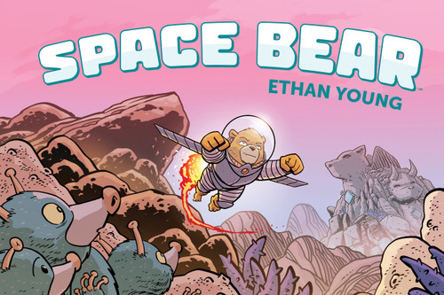 Space Bear book cover by Ethan Young