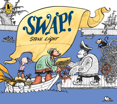Swap! book cover by Steve Light