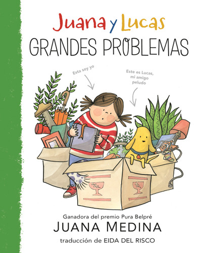 Juana y Lucas: Grandes problemas (Juana and Lucas) book cover by Juana Medina