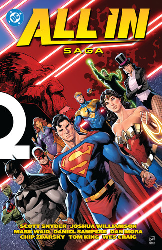 All in Saga book cover by Mark Waid, Chip Zdarsky