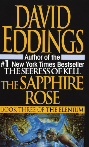 Sapphire Rose (The Elenium) book cover by David Eddings