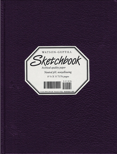 Large Sketchbook (Blackberry) (Watson Guptill Sketchbooks) book cover by Watson-Guptill