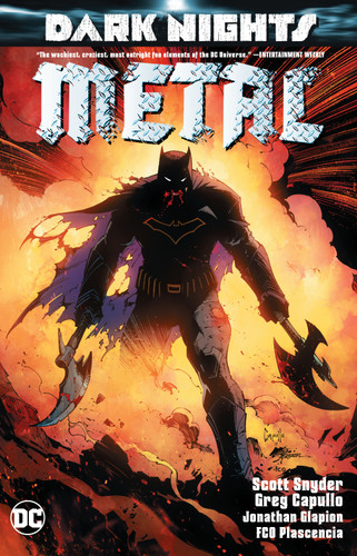 Dark Nights: Metal book cover by Scott Snyder