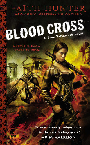 Blood Cross (Jane Yellowrock) book cover by Faith Hunter
