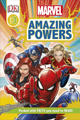 Marvel Amazing Powers [RD3] (DK Readers Level 3) book cover by Catherine Saunders, DK