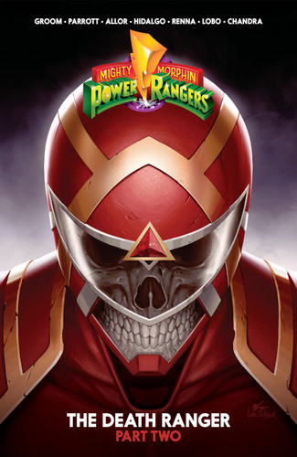 Mighty Morphin Power Rangers: The Death Ranger II (Mighty Morphin Power Rangers) book cover by Ryan Parrott, Mat Groom, Paul Allor